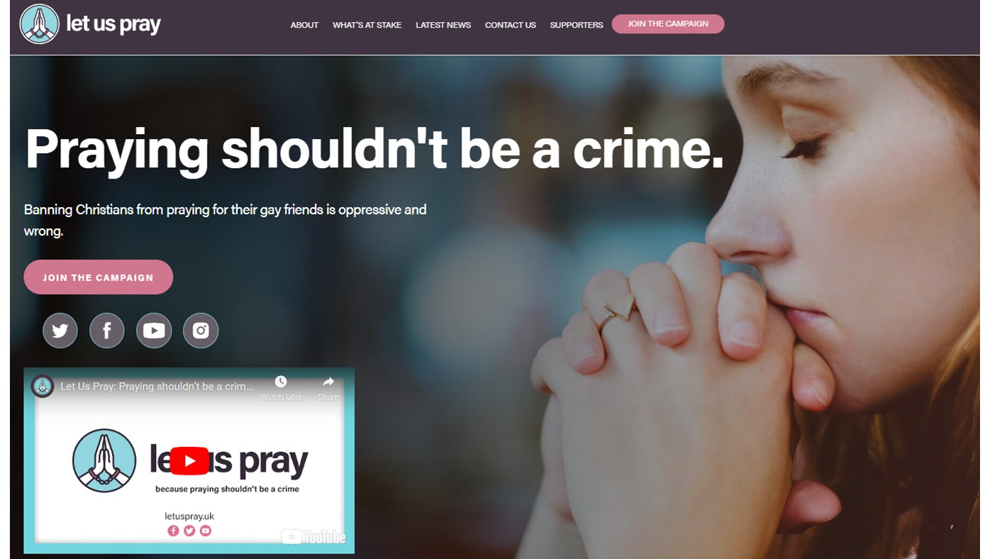 let us pray
