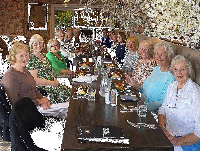 Knit and Natter meal 2